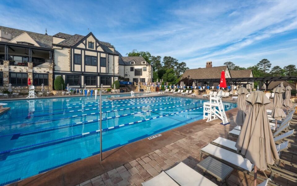 The pool at Capital City Brookhaven