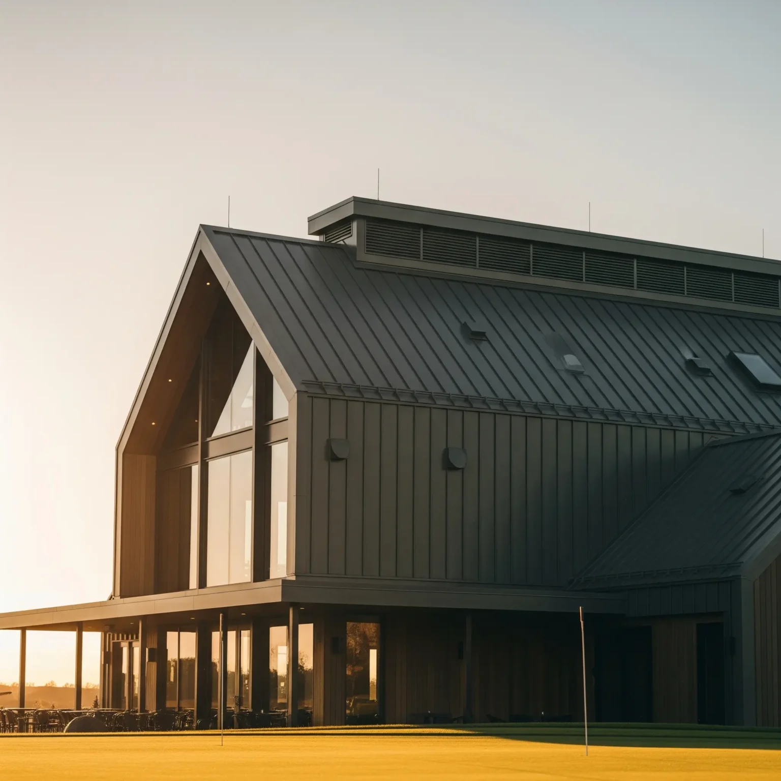 Modern private club exterior representing the value of partnering with a trusted technology advisor for long-term planning